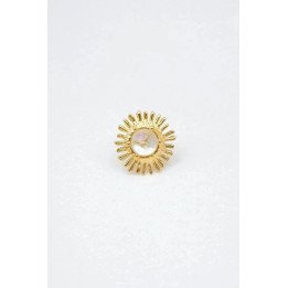 Bague soleil en acier inoxydable