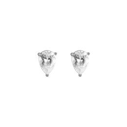 Boucles d'oreilles puces 7.6 mm en acier