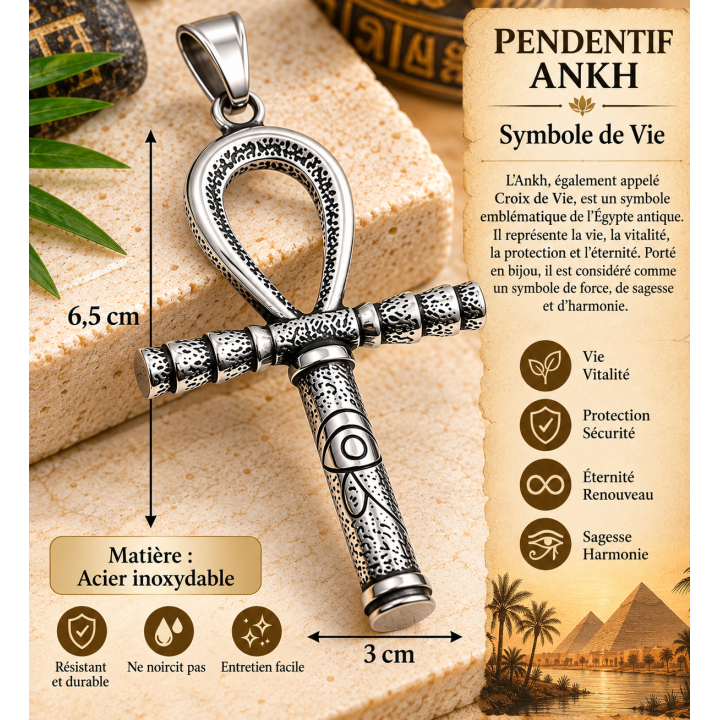 pendentif Ankh égyptien